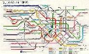 Tokyo Subway Map.