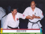 Sensei Murayama demonstrating Nanban Sattoryu Kenpo Jutsu techniques.
